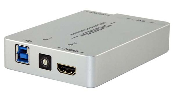  Capture tín hiệu Video SDI/DVI Livestream USB 3.0 UNISHEEN  | Chính hãng