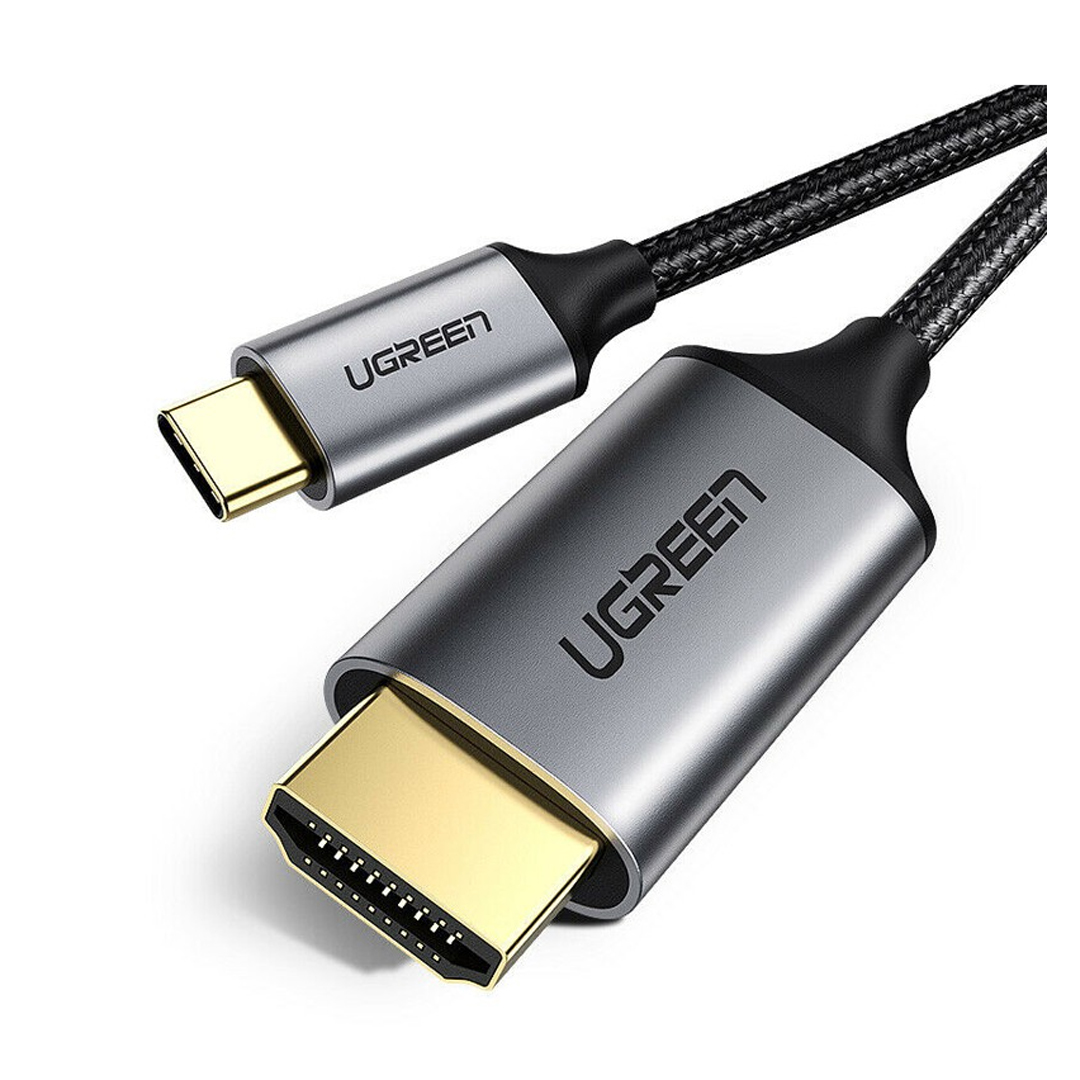 Cáp chuyển đổi USB Type-C sang HDMI hỗ trợ 4K, 3D Ugreen 50570 (1.5m) 