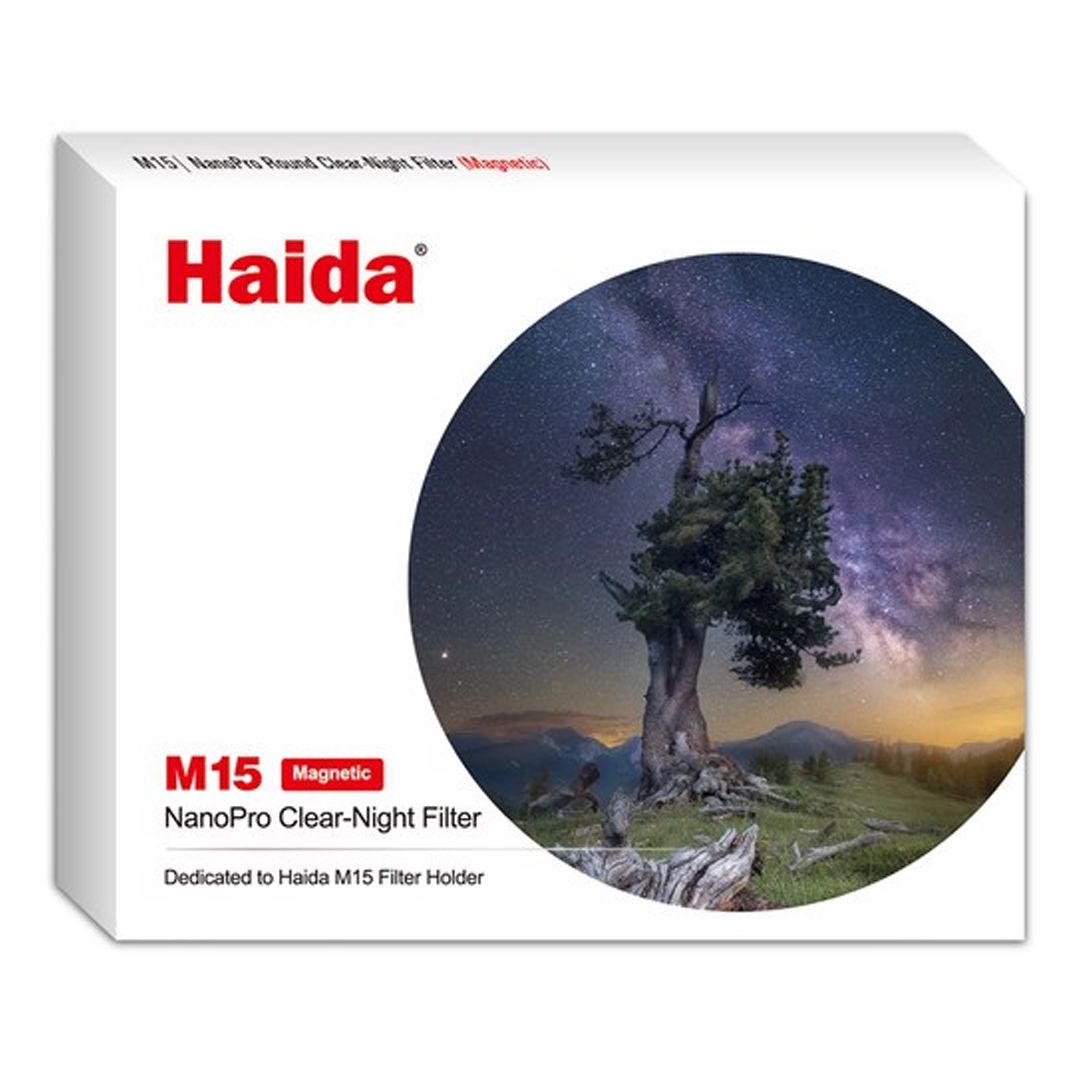  Kính quang học nhiều lớp Haida M15 Magnetic Clear night Nano coating HD4366 | Chính hãng
