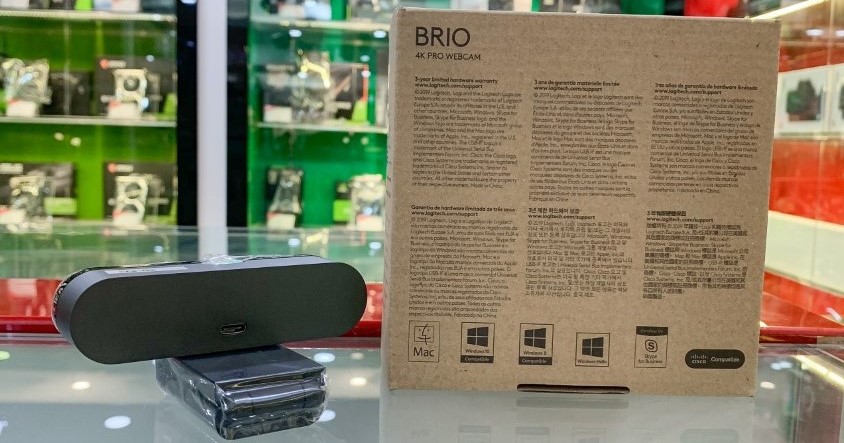 Webcam Logitech BRIO Ultra HD Pro