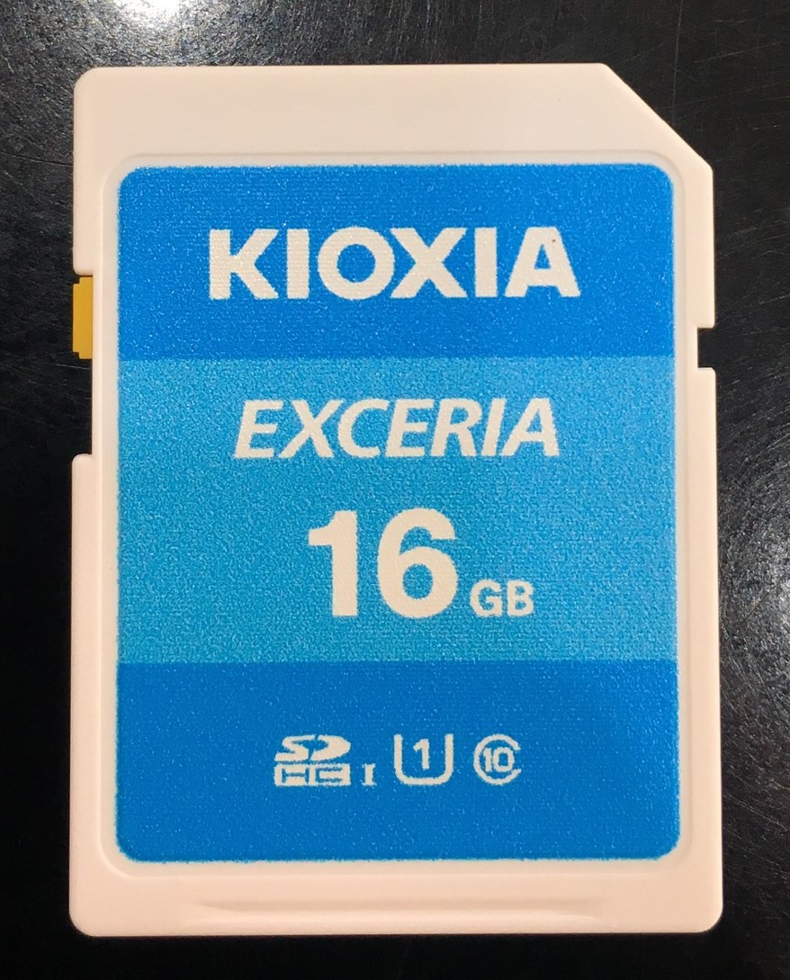 THẺ NHỚ SD 16GB KIOXIA EXCERIA 100/15 MB/S | CHÍNH HÃNG