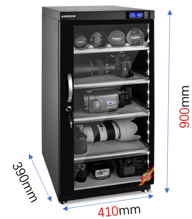 Tủ chống ẩm Andbon ds-125s (125 lít) - Chính hãng