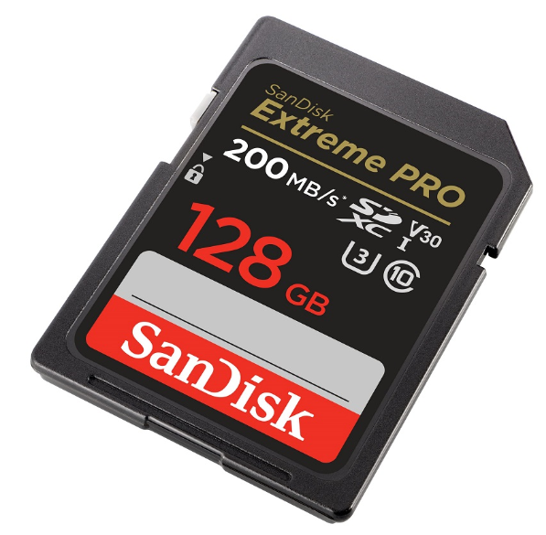 Thẻ nhớ SDXC Sandisk Extreme Pro 128GB 200MB/90MB/s | Chính Hãng