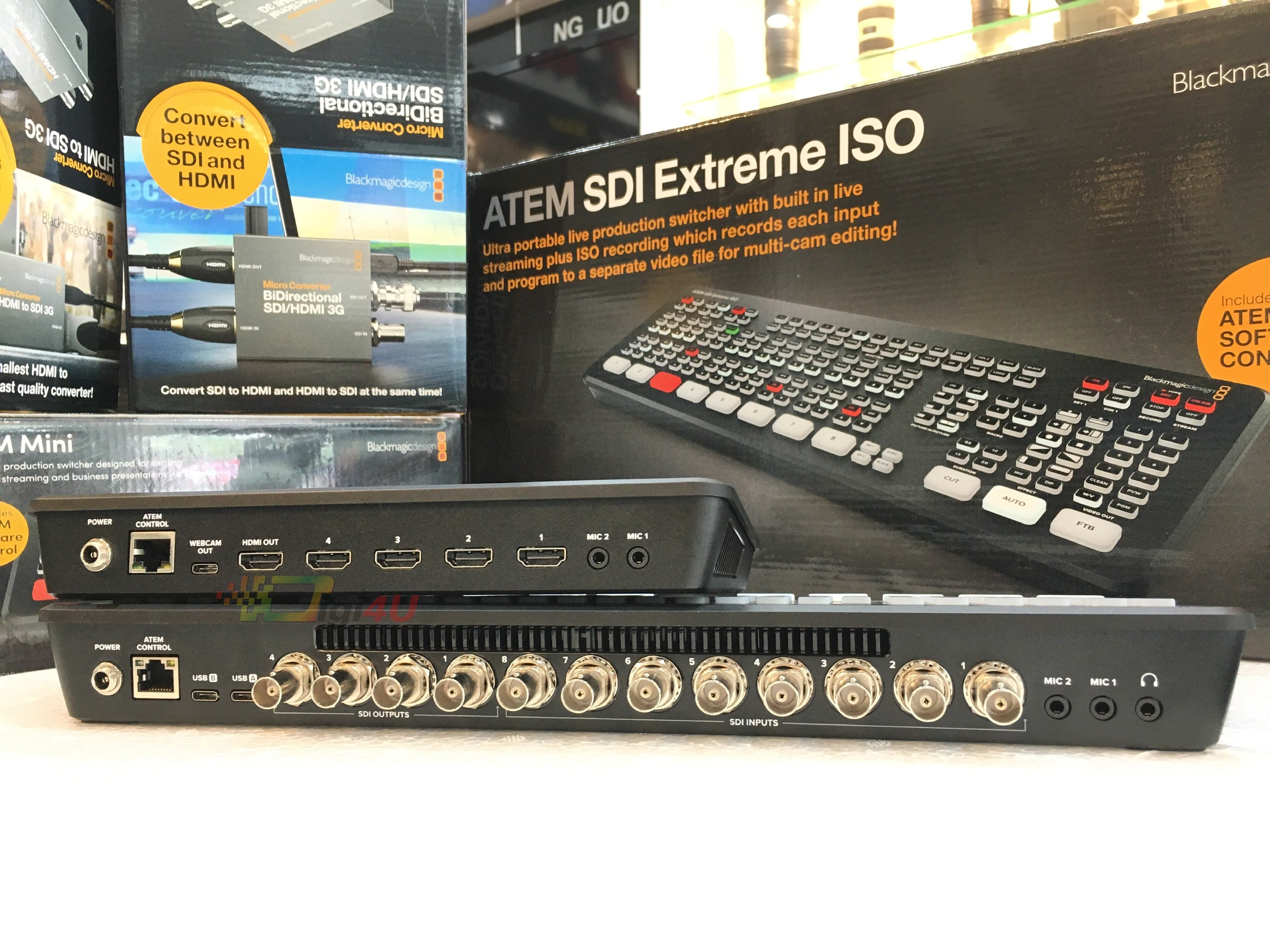 Bộ trộn hình ATEM SDI Extreme ISO | Chính Hãng