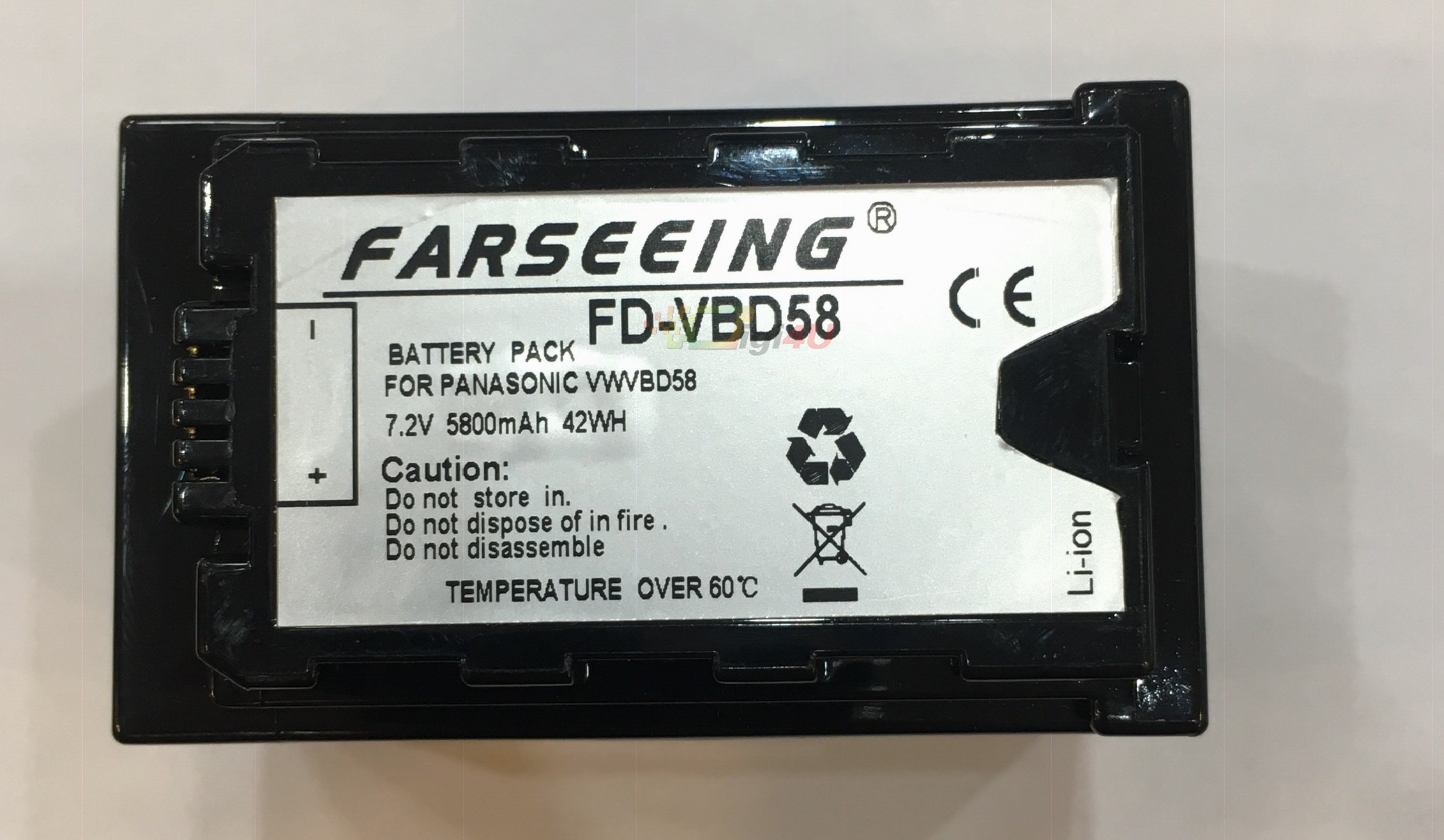 Pin Farseeing FD-VBD58 (dùng cho Panasonic)