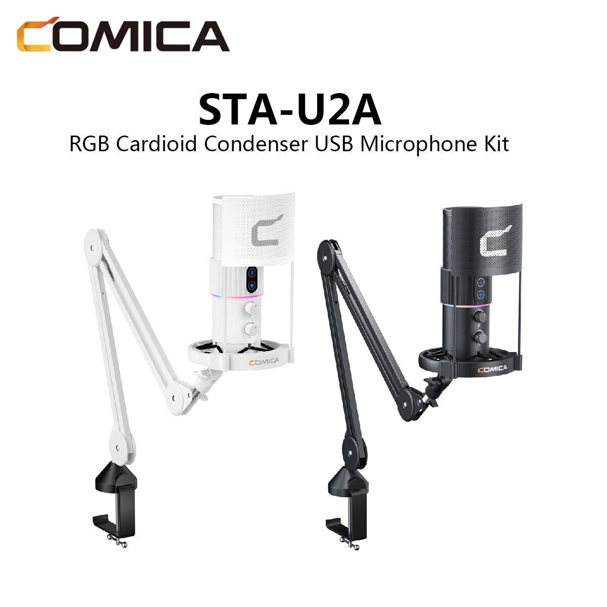  Micro COMICA STA-U2 ( kết nối USB  dùng cho  PC -  Smartphone Game )