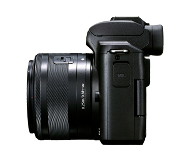 Máy Ảnh Canon EOS M50 II Kit EF-M15-45mm F3.5-6.3 IS STM  | Nhập khẩu