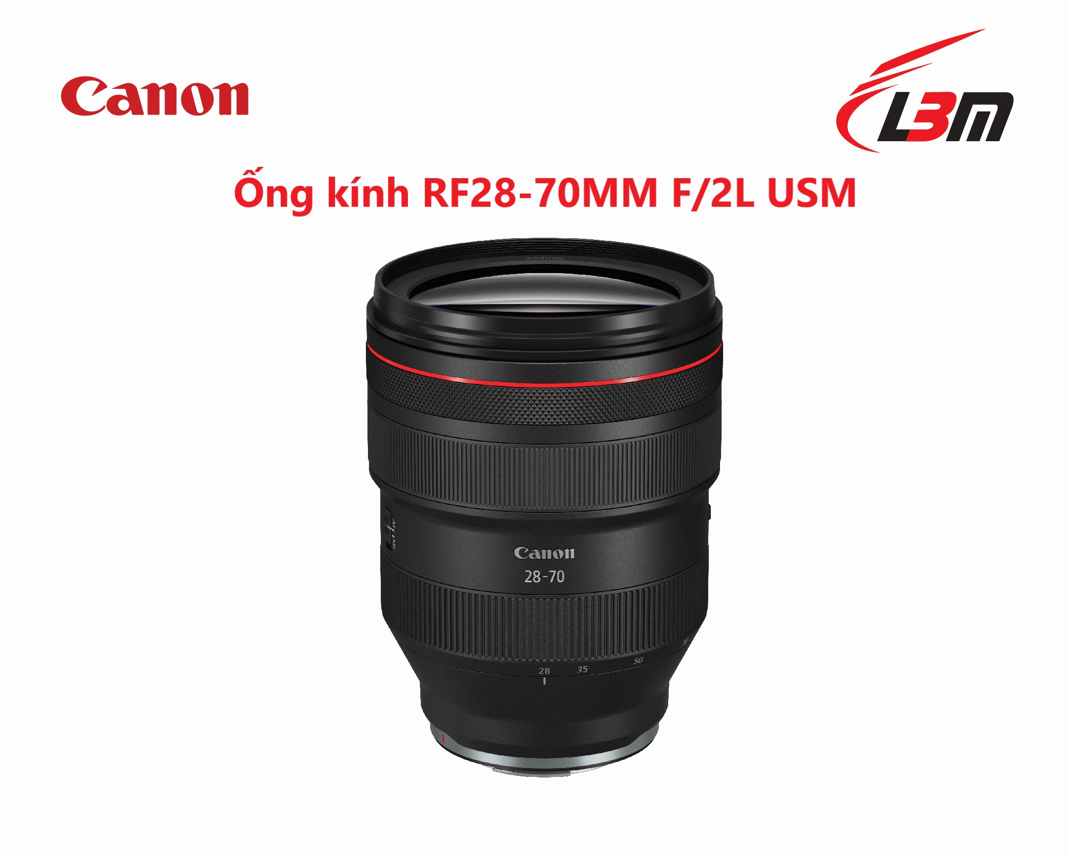 Ống kính Canon RF28-70MM F/2L USM |  Chính Hãng LBM