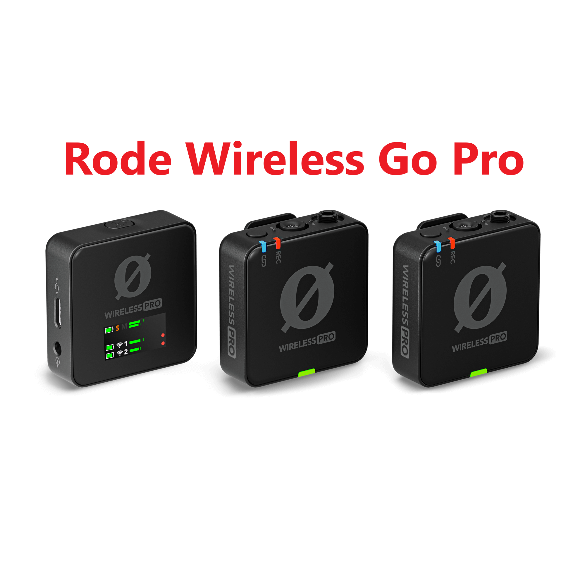 Microphone Rode Wireless Go Pro ( 1 bộ thu, 2 bộ phát ) | Chính Hãng