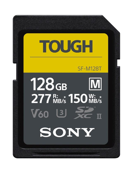Thẻ nhớ SDXC Sony Tough 128GB 277Mb/150Mb/s (SF-M128T) 