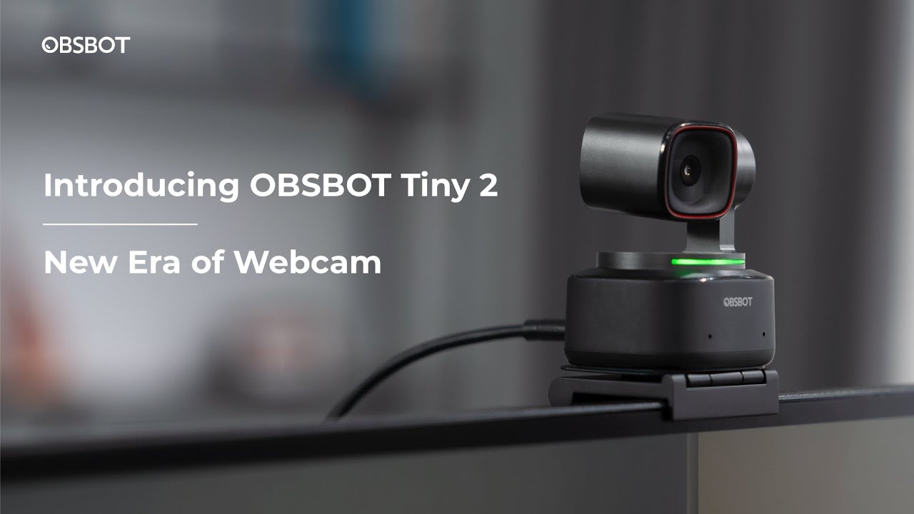 OBSBOT Tiny2  -  Webcam được hỗ trợ bởi AI | Chính hãng