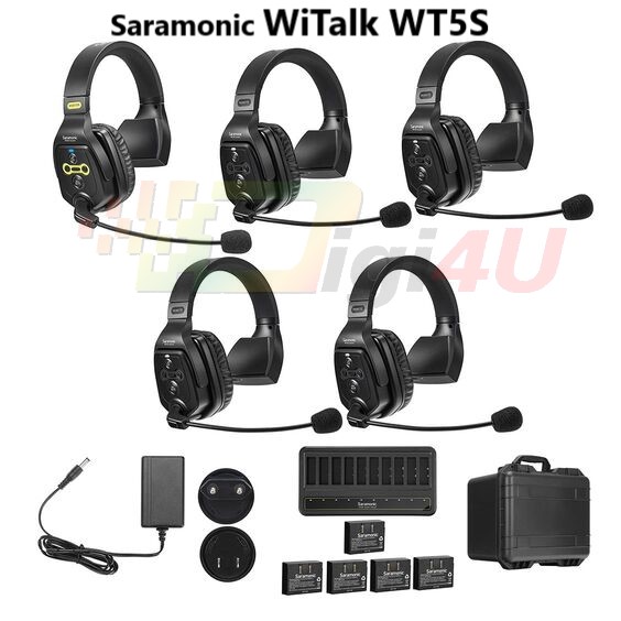 Wireless Intercom Systems Saramonic WiTalk WT5S - Tai nghe đơn | Chính hãng