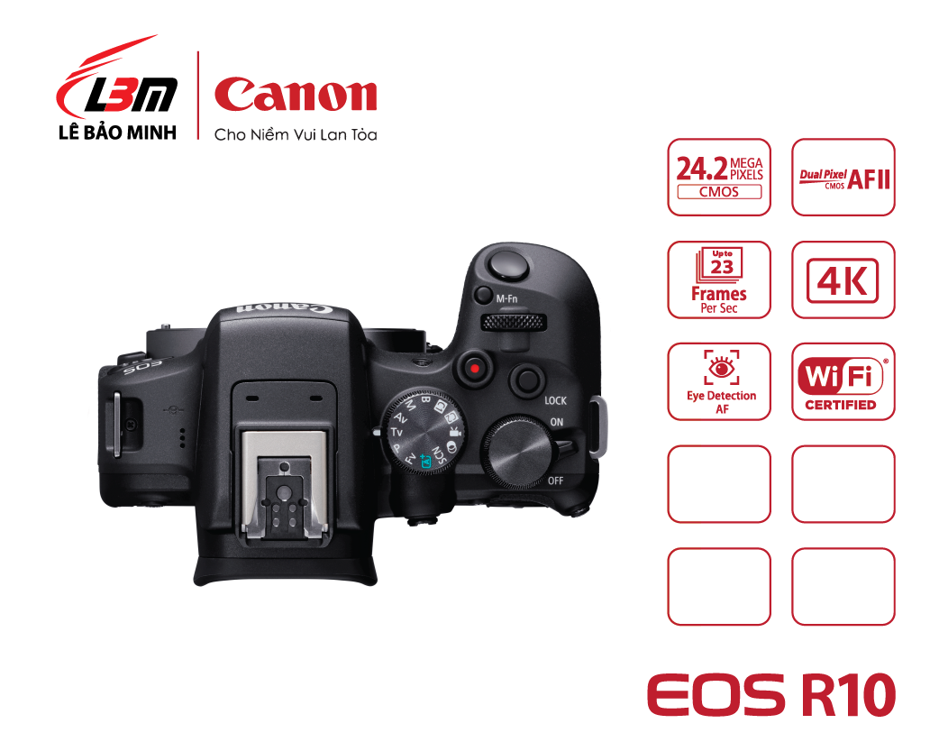 Máy ảnh Canon EOS R10  ( body ) | Chính hãng