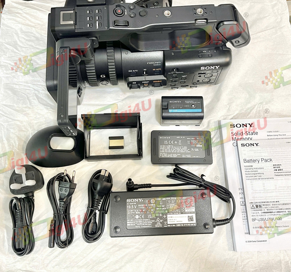 Máy quay phim kỹ thuật số chuyên dụng HXR-NX800/Q AP2 - Chính hãng Sony Việt Nam