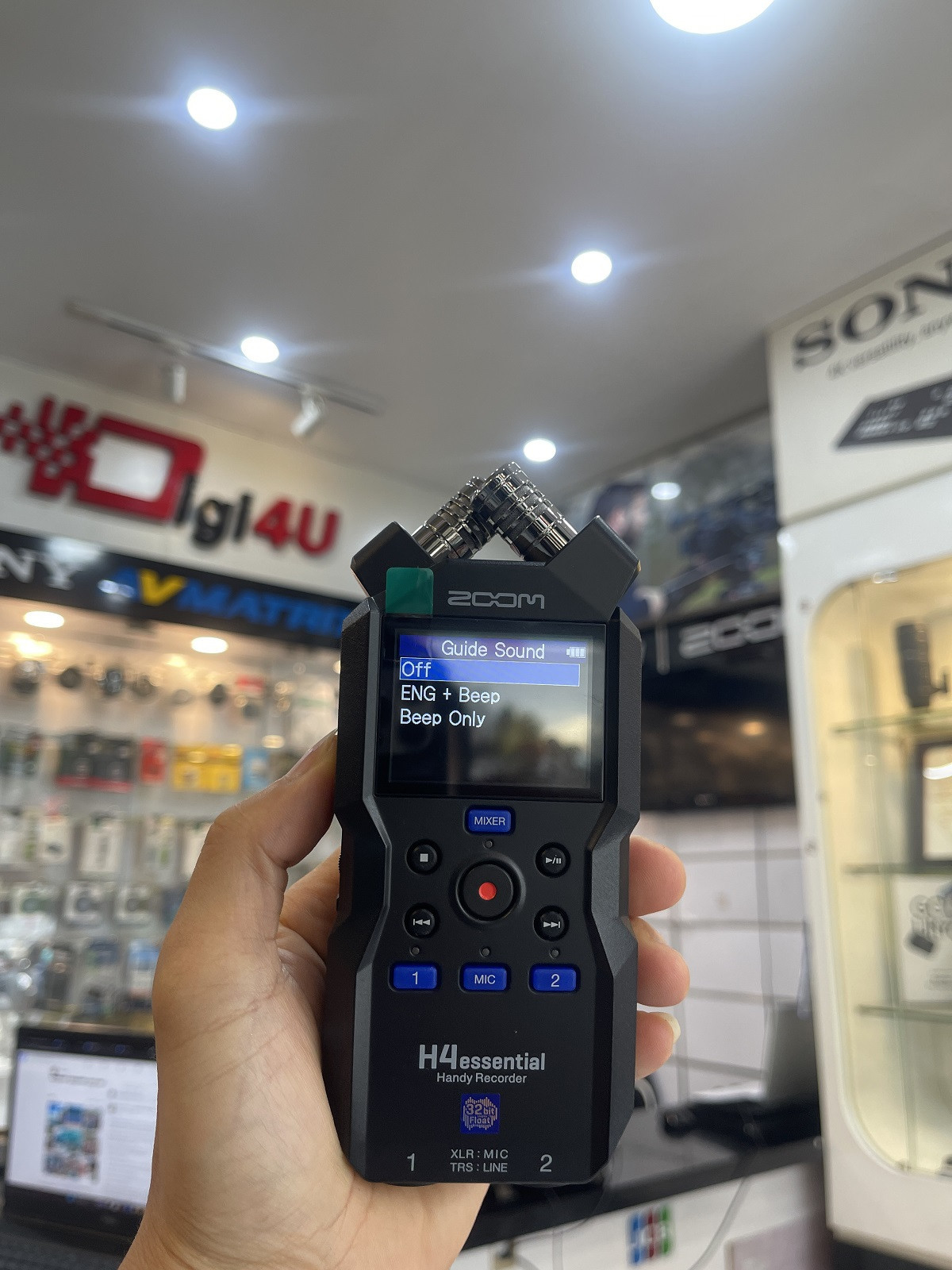 Máy ghi âm Zoom H4 Essential | Chính Hãng