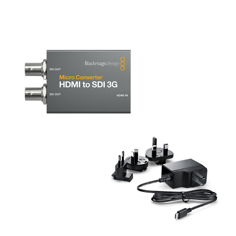 Blackmagic Micro Converter HDMI to SDI 3G PSU (có nguồn) | Chính Hãng