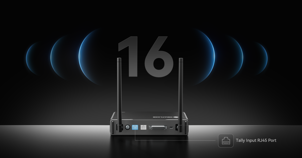  Hệ thống đèn Tally - Hollyland Wireless Tally System 4 đèn hoặc 8 đèn - Chính Hãng 