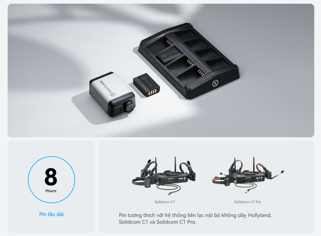  Hệ thống đèn Tally - Hollyland Wireless Tally System 4 đèn hoặc 8 đèn - Chính Hãng 
