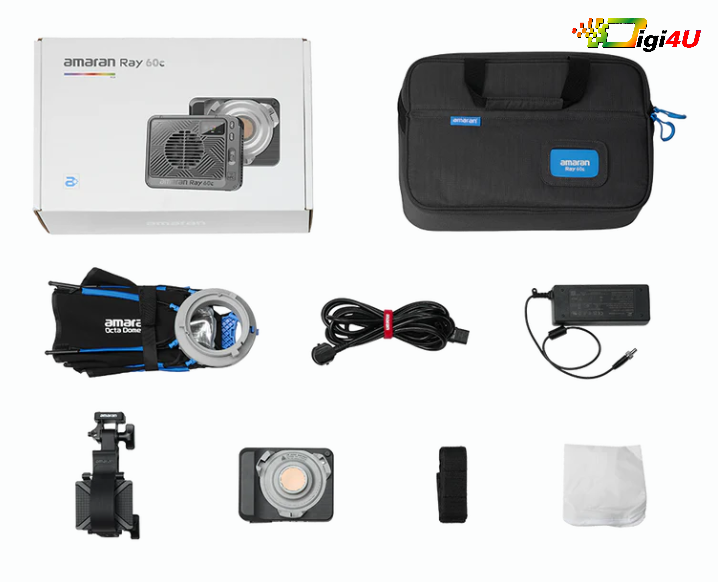 Đèn Led amaran Ray 60c Full-Color 120W | Chính Hãng  2025