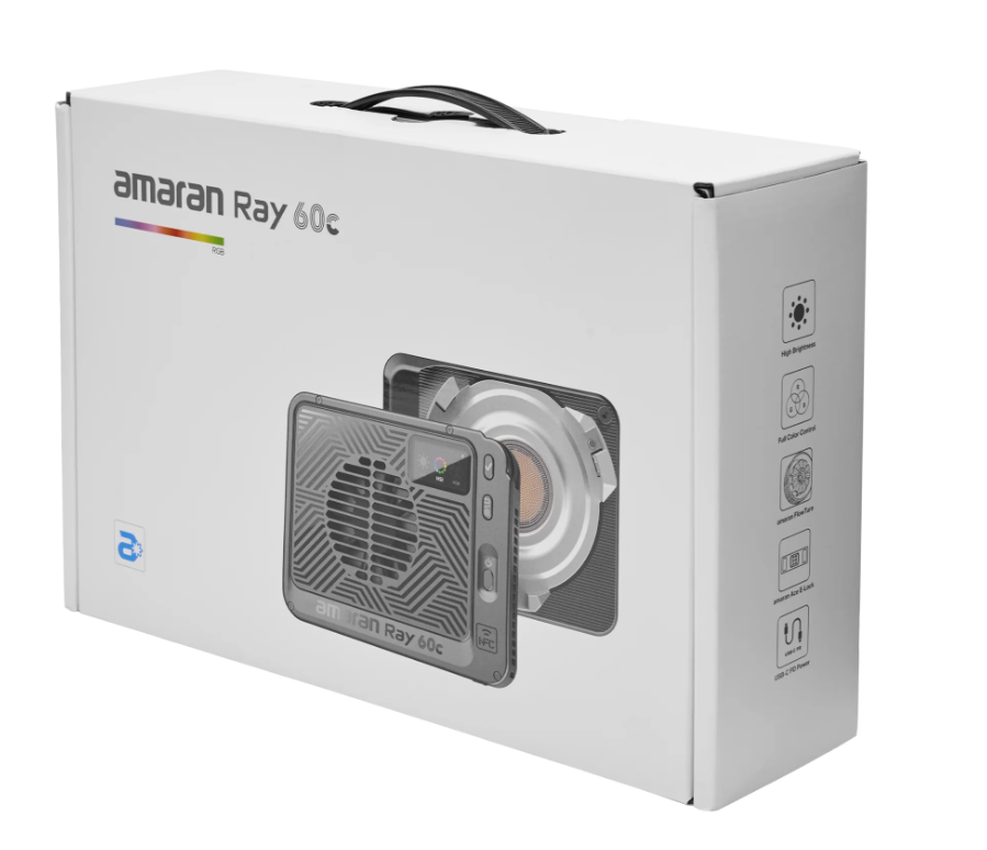 Đèn Led amaran Ray 60c Full-Color 120W | Chính Hãng  2025