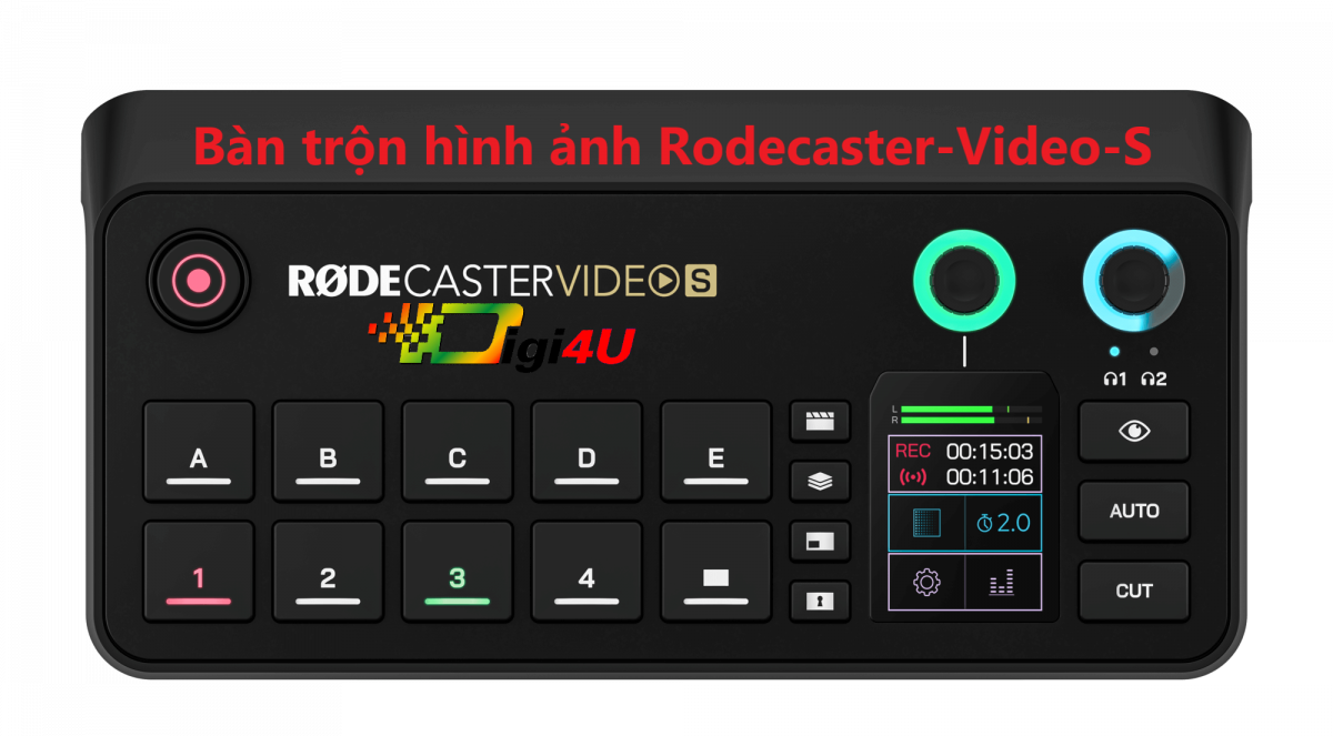 Bàn trộn hình ảnh RØDECaster Video S | Chính hãng  