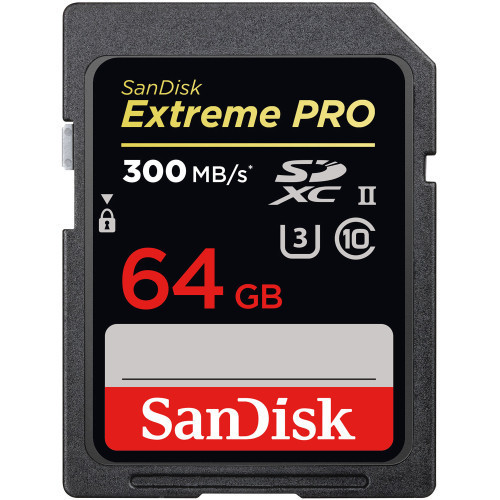 Thẻ nhớ SDXC SanDisk Extreme Pro UHS-II U3 64GB 300MB/s | Chính hãng