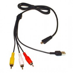 USB AV Cable for Sony Type 3