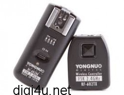 YONGNUO RF-602 Wireless Remote Flash Trigger for Canon