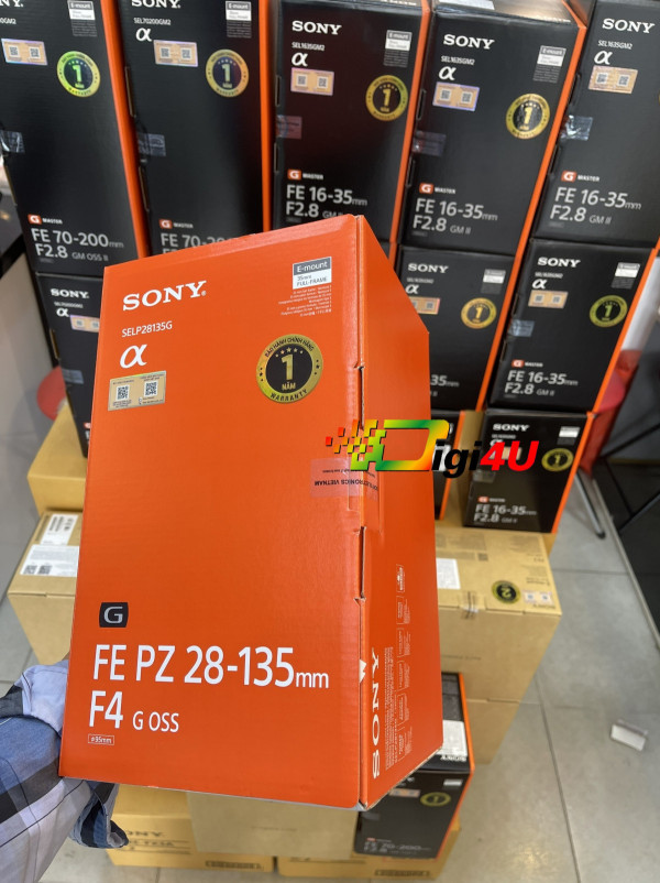 Ống kính Sony FE PZ 28-135mm F4 G OSS ( SELP28135G )  | Chính Hãng