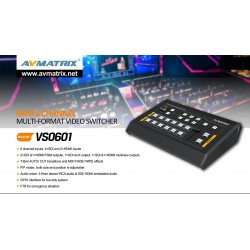 Bàn trộn Video AVMatrix VS0601 CHÍNH HÃNG