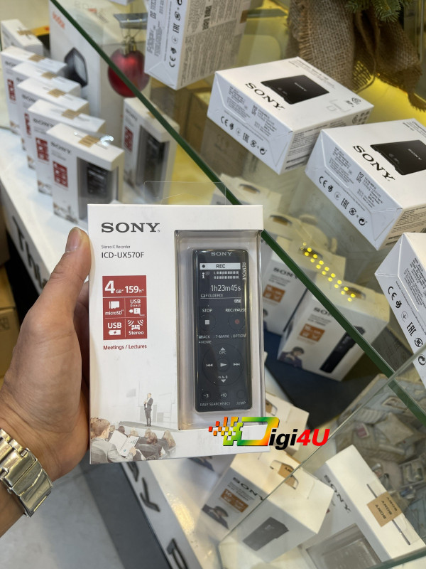 Máy Ghi Âm Sony ICD-UX570F | Chính Hãng