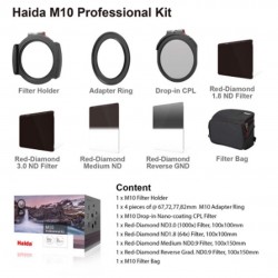 Bộ kính lọc và gá giữ Haida M10 professional kit HD4317 | Chính hãng