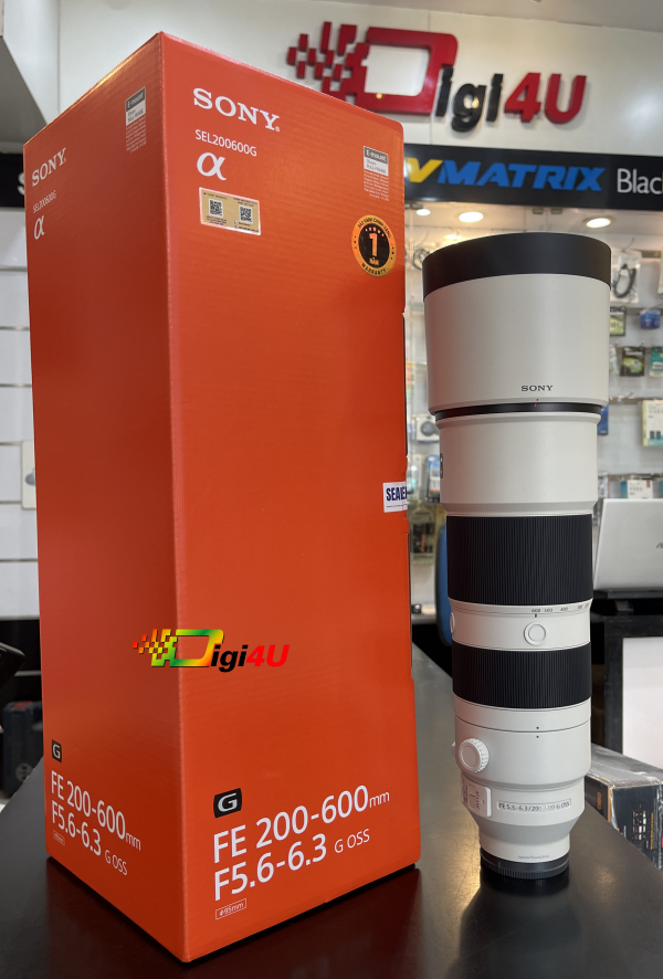 Ống kính FE 200-600 mm F5.6-6.3 G OSS ( SEL200600G ) | Chính hãng