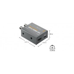 Bộ chuyển đổi Blackmagic Micro Converter SDI to HDMI 12G PSU| Chính hãng