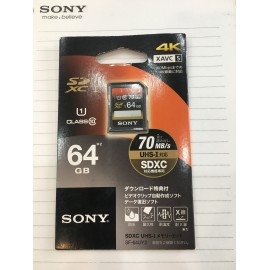 Thẻ Sony SDXC 64GB SF-64UY2 (70Mb/s)