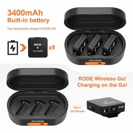 HỘP BẢO VỆ KIÊM DOCK SẠC KHÔNG DÂY RODE WIRELESS GO ZGCINE ZG-R30