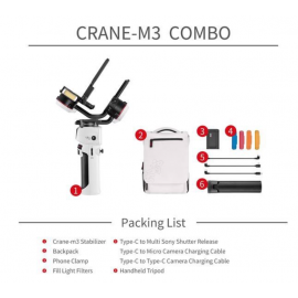 Gimbal Chống Rung Zhiyun Crane M3 - Combo