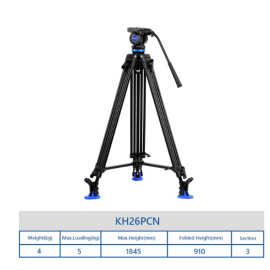 Chân máy Benro Video Tripod KH26PCN | Chính Hãng