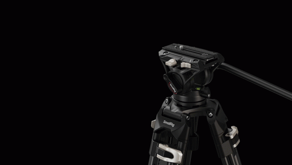 SmallRig Heavy-Duty Fluid Head Tripod AD-01 3751B | Chính Hãng