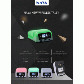 Bộ 4 đèn NAYA tally 285 wireless Tally light sử dụng cho HDI-BS180 / FDI-BS350 | Chính Hãng