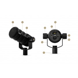 Microphone Rode USB PodMic ( Kết nối USB - C và XRL ) | Chính Hãng 
