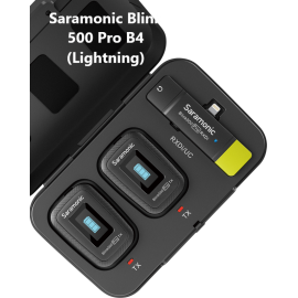 Micro thu âm không dây SARAMONIC BLINK 500 pro B3 / B4 ( Lightning) 100m | Chính Hãng