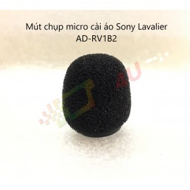 Mút chụp micro cài áo Sony Lavalier AD-RV1B2 ( sử dụng Dòng UWP bao gồm UWP-D21, UWP-D16, UTX-B03 và ECM-V1BMP. )