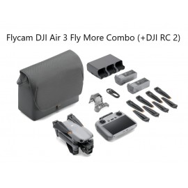 Flycam DJI Air 3 Fly More Combo (+DJI RC 2) EB3WBC kèm điều khiển RC331 - Chính hãng
