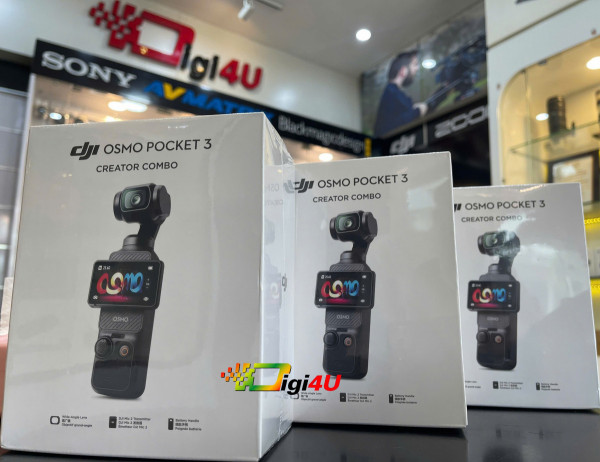 Máy quay chống rung DJI Osmo Pocket 3 Basic /  DJI Osmo Pocket 3 Creator Combo | Chính hãng