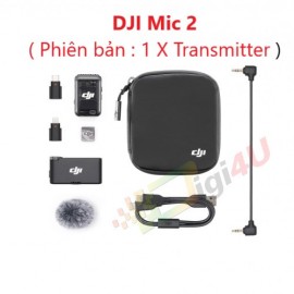 DJI Mic 2 - ( Phiên bản : 1 X Transmitter ) Chính Hãng