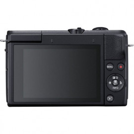   Máy ảnh Canon EOS M200 Kit EF-M 15-45mm IS STM (Đen) - Nhập Khẩu 
