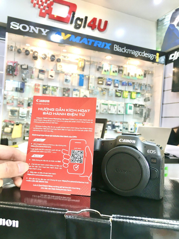Máy ảnh Canon EOS R8 (Body) |  Chính hãng CMV