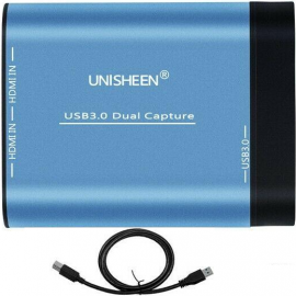  Capture Livestream Unisheen UC3300H Dual HDMI USB 3.0 | Chính hãng