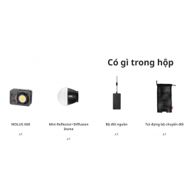 Đèn LED Zhiyun MOLUS X60 ( New 2024 ) - Chính Hãng 